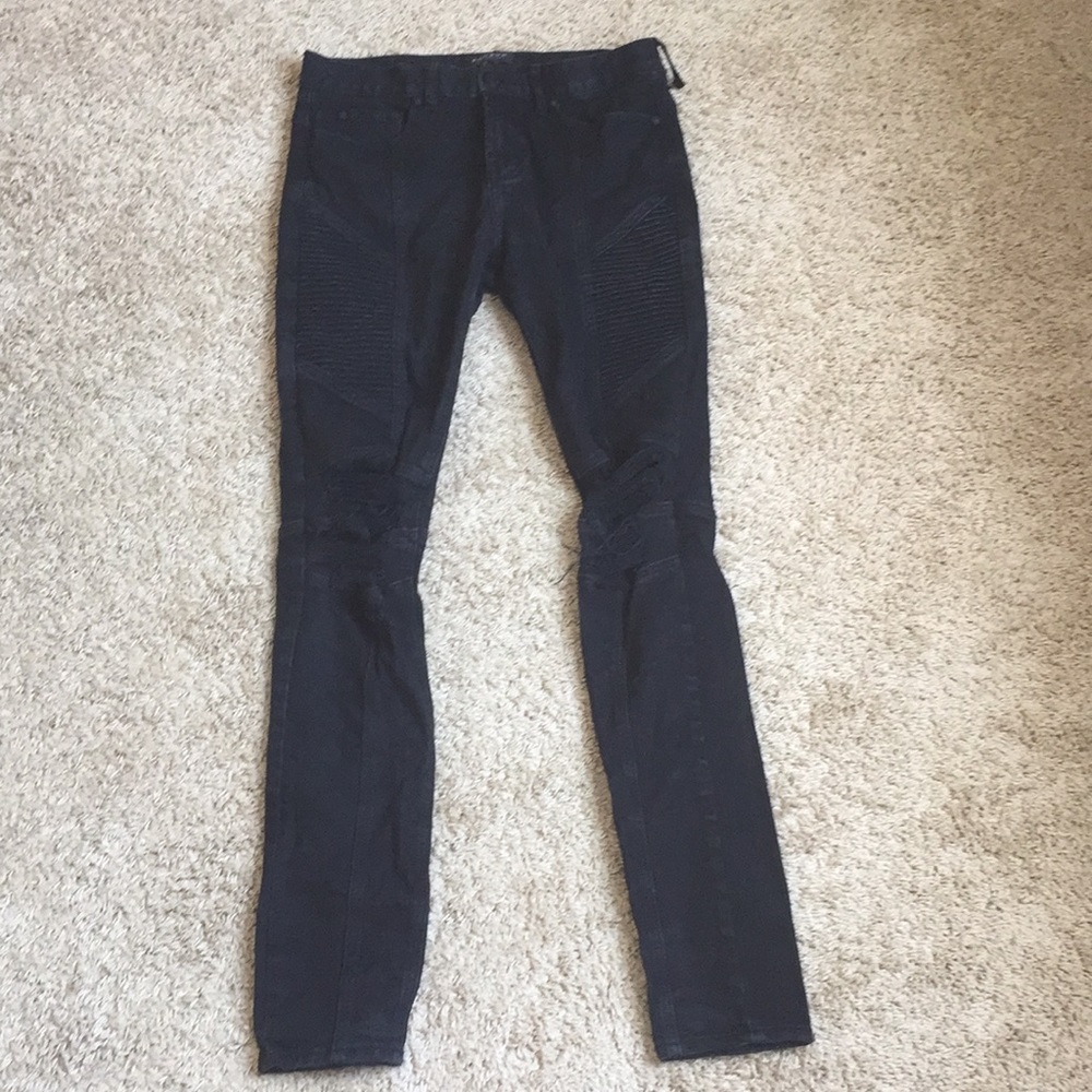 Pacsun Black Ripped Skinny Jeans